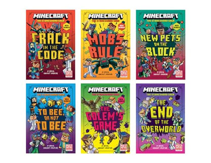 Minecraft Complete 6 Book Stonesword Saga: Official illustrated LitRPG children’s gaming fiction – perfect Christmas gift for fans of A Minecraft Movie and kids aged 6, 7, 8 & 9!: Book 6
