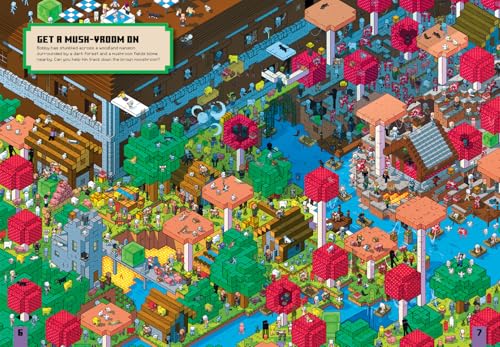 Minecraft Where’s the Zombie?: A search-and-find official Minecraft illustrated children’s book – the perfect Christmas stocking filler for kids aged 6, 7, 8, 9 and 10!