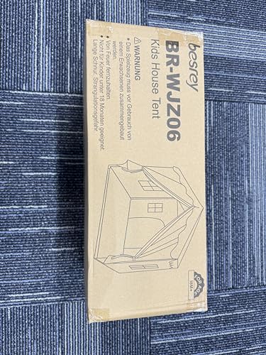 Besrey 2-in-1 kids play house tent with lights and pad, green princess indoor play tent for toddlers with two doors.