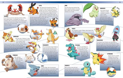 Updated Pokémon Encyclopedia 2024 edition with colorful illustrations and detailed facts for Pokémon fans.