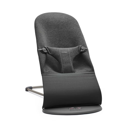 BabyBjörn Bouncer Bliss, 3D jersey, Charcoal grey