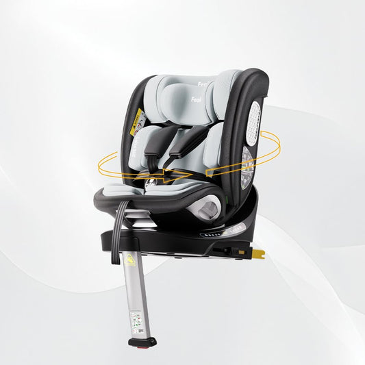 i-Size car seat (Grey Black)