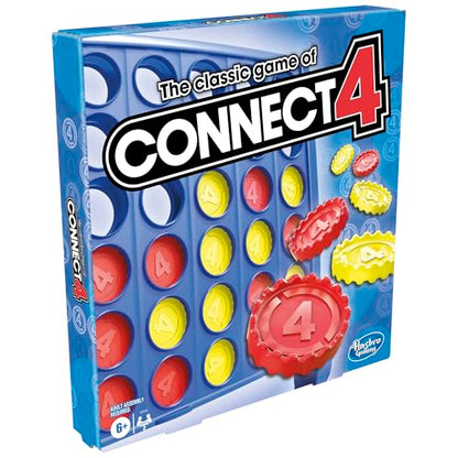 Connect 4 Strategy Board Game, Games for Kids Aged 6+, 4 in a Row