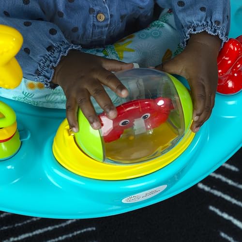Baby Einstein Ocean Explorers Curiosity Cove 2-in-1 educational activity jumper and floor toy for babies 6-12 months.