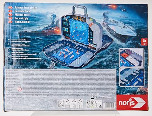 Noris 606104435 s Countersink Light & Sound Action Game for the whole family from 5 years,Red,white