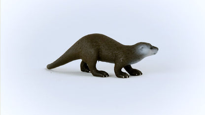 SCHLEICH 14865 Otter Wild Life Toy Figurine for children aged 3-8 Years