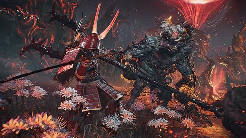 Nioh 3 PlayStation 5 game cover featuring dark fantasy artwork and the KT logo on a black background.