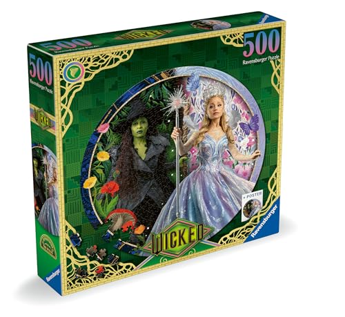 Ravensburger Wicked 2 Circular 500 piece Jigsaw Puzzle for Adults and Kids Age 10 Years Up
