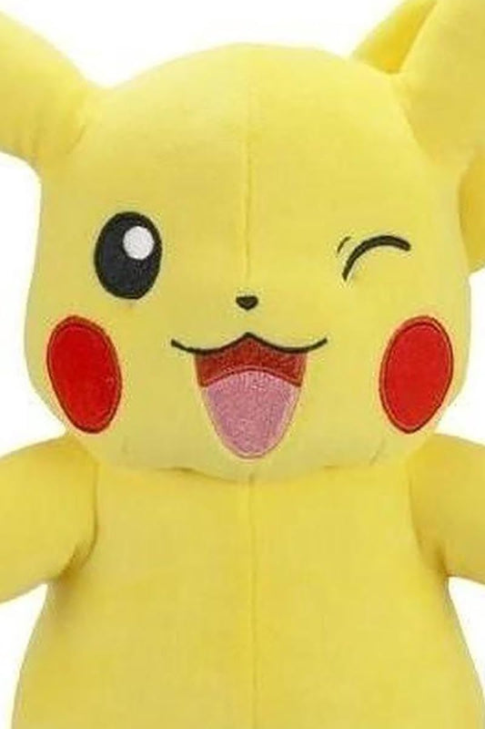 12-inch Pokémon Pikachu plush toy with authentic details, perfect for kids and collectors alike.