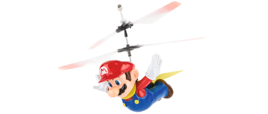 Carrera RC Super Mario Flying Cape Mario drone with 2.4GHz control, 20.9cm rotor, easy to fly for ages 8+
