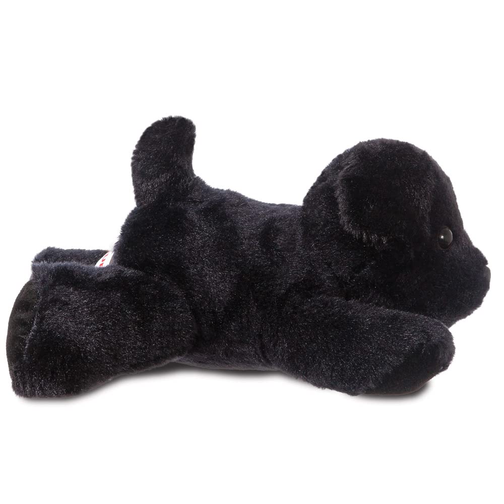 Aurora, 31295, Mini Flopsies Blackie Black Labrador Dog, 8in, Soft Toy, 8"