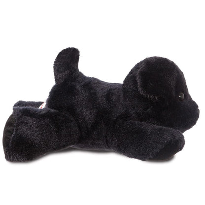 Aurora, 31295, Mini Flopsies Blackie Black Labrador Dog, 8in, Soft Toy, 8"