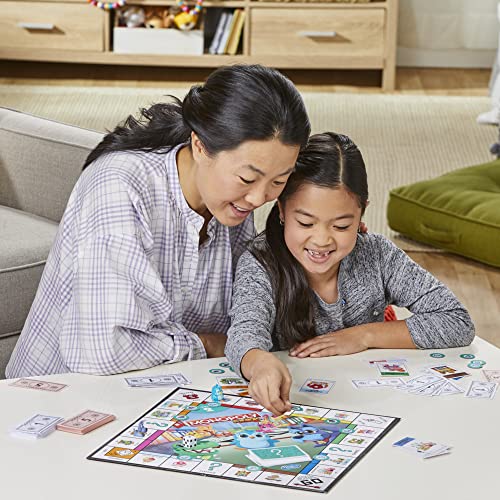 Hasbro Gaming Monopoly Junior, Family Board Game for 4+ Year Old Kids, Strategy Games for 2-6 Players