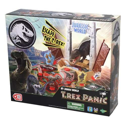 EPOCH Games - 7514 Jurassic World T-Rex Panic - Action Game