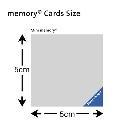 Ravensburger Bluey Mini Memory Game - Matching Picture Snap Pairs Game For Kids Age 3 Years and Up