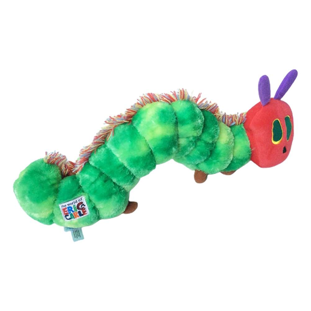 Very Hungry Caterpillar Cuddly Toy, 25 cm Small Very Hungry Caterpillar Plush Toy, Soft Baby Stuffed Animal Toy Gift for Children, Birthday and Christmas