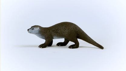 SCHLEICH 14865 Otter Wild Life Toy Figurine for children aged 3-8 Years