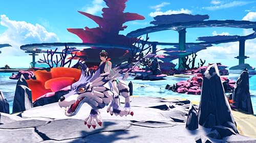 Nintendo Switch game case for Digimon Story: Cyber Sleuth Hacker's Memory by Bandai Namco, featuring artwork of digital monsters.