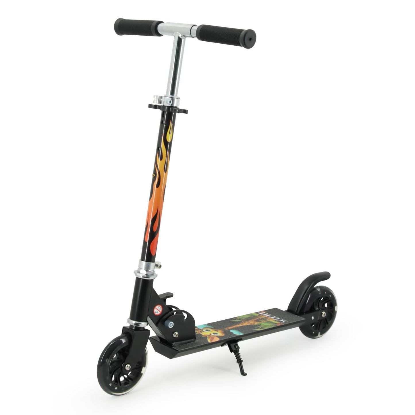TENBOOM Scooter for Kids Ages 4-7, 2 Wheels Light Up Gift Scooters for Girls Boys Ages 6-12, Easy Folding Kids Scooter with 3 Levels Adjustable Handlebar and Rear Brake