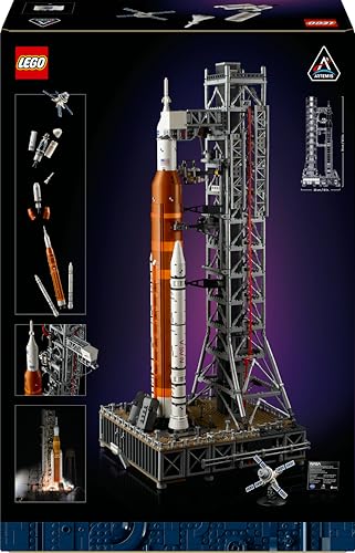 LEGO Icons NASA Artemis Space Launch System Set, Model Kit for Adults to Build, Includes an Orion Capsule and Launch Tower, Home and Office Desk Decor, Gifts for Men, Women, Him or Her 10341