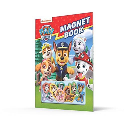Paw Patrol Magnet Book: With 8 magnets! A fun illustrated play book, the perfect Christmas gift for children aged 3, 4, 5 based on the Nickelodeon TV Series