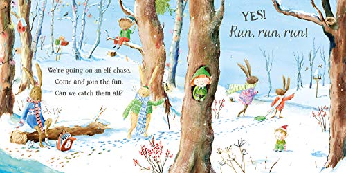 We're Going on an Elf Chase: A Lift-the-Flap Adventure (The Bunnies of Hoppity Hill)