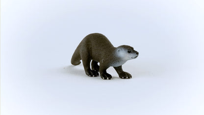 SCHLEICH 14865 Otter Wild Life Toy Figurine for children aged 3-8 Years