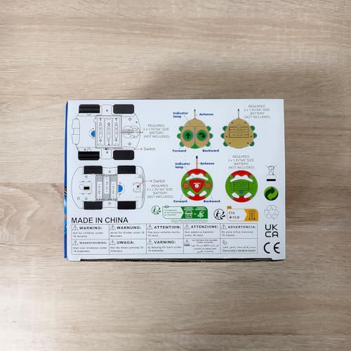 Pup Go Toddler Remote Control Car for Age 18 Months+, 2 Interchangeable Dino Dolls, Lively Music & Lights, First RC Toy for Boys Girls 1-3 Year Olds, Ideal Christmas Birthday Gift (Pastel Green)