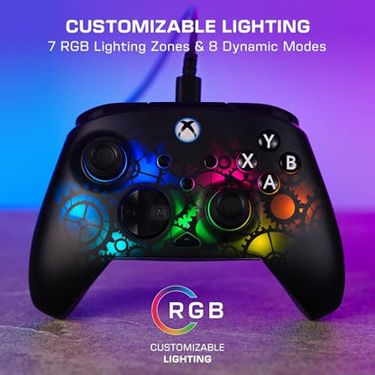 Turtle Beach Afterglow Ignite Time Machine Wired RGB Gaming Controller for Xbox and PC - Customizable RGB, Remappable Buttons, Hall-Effect Hair Triggers, 10ft Cable, Officially Licensed by Xbox