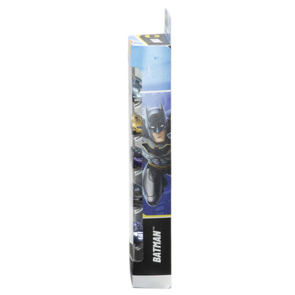Hot Wheels Batman toy car 5-pack featuring 1:64 scale die-cast vehicles, including iconic Batmobile design.