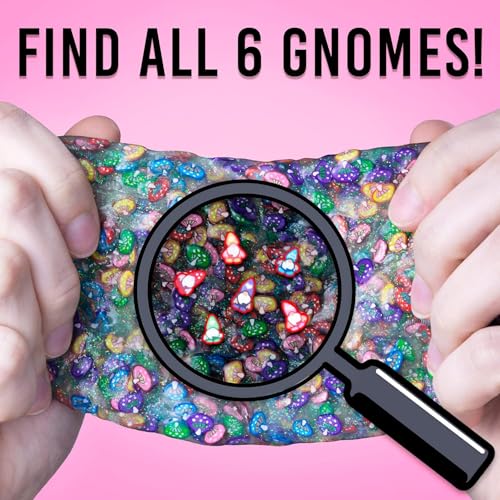 Crazy Aaron's Hide Inside Gnome Home thinking foam stretch toy, colorful and squishy sensory fidget for stress relief and focus.