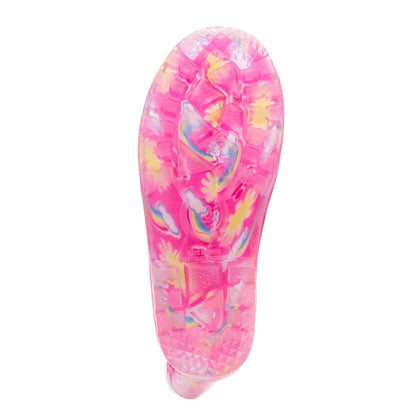 Paw Patrol Kids Pink Rainbow Welly - Size 12 Child UK - Pink
