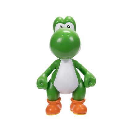 Green Yoshi Super Mario action figure from Jakks Pacific, 6.5 cm tall, detailed plastic figure with bright colors.