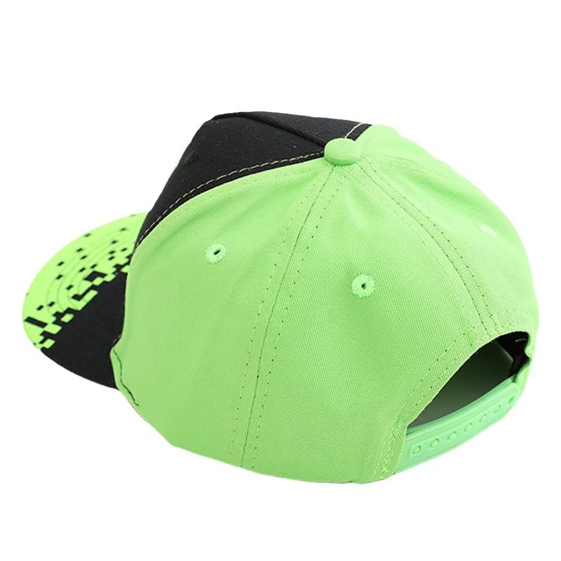 FASHION YO Kids cotton baseball cap for boys featuring Minecraft design, ideal for outdoor sunny days, suitable for ages 3 and up.