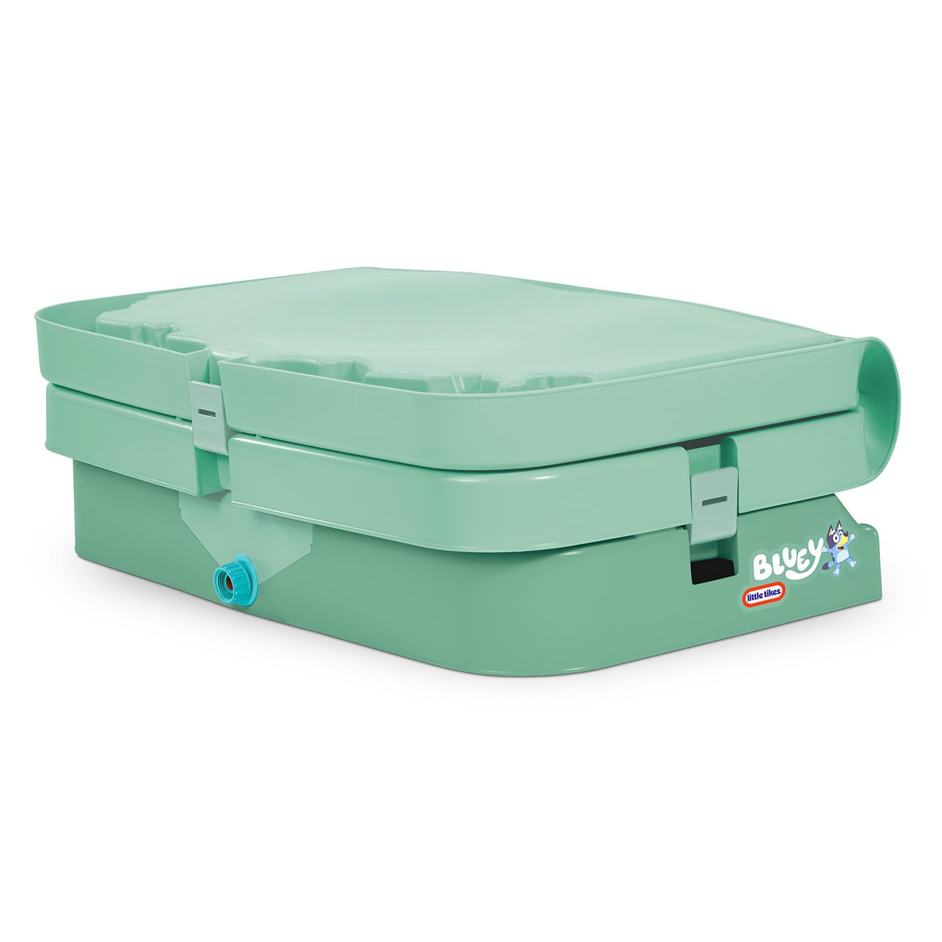 Little Tikes Bluey Bushland Waterplay Adventure with 6 Accessories, Bluey Active Play, for Boys and Girls Age 3+, Green One