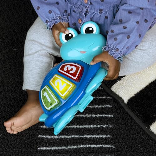 Baby Einstein Ocean Explorers Curiosity Cove 2-in-1 activity jumper and floor toy for babies 6-12 months, featuring colorful ocean-themed toys.