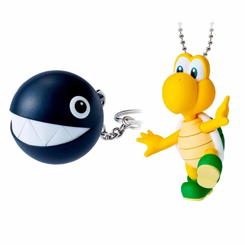 Bandai Namco Super Mario mascot charm collection blind bag featuring a small, colorful Mario-themed toy for collectors and fans.