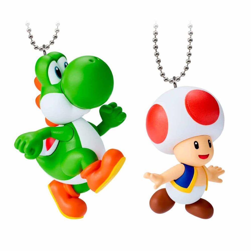 Bandai Namco Super Mario mascot charm collection mini figure in a blind bag, perfect for Nintendo fans and collectors.