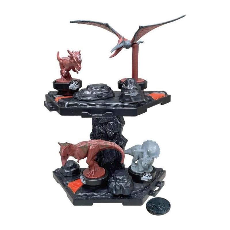 EPOCH Games - 7512 Jurassic World Volcano Quake -Balancing Game- - Action Game