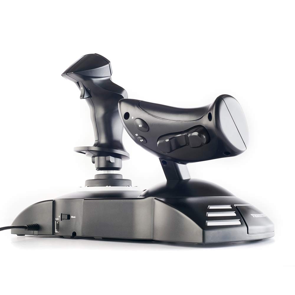Thrustmaster T.Flight Hotas One Xbox and PC flight stick with detachable throttle, official licensed gaming controller, plug and play