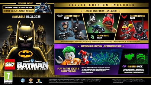 LEGO® Batman™: Legacy of The Dark Knight Deluxe Edition (PlayStation 5)