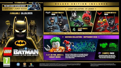 LEGO® Batman™: Legacy of The Dark Knight Deluxe Edition (PlayStation 5)