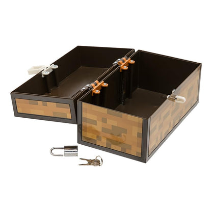 Minecraft Officially Licensed Chest Money Box, Gaming Room Decor and Merchandise for Boys and Girls, Piggybank Gift Accessory for Playroom and Bedroom | Paladone