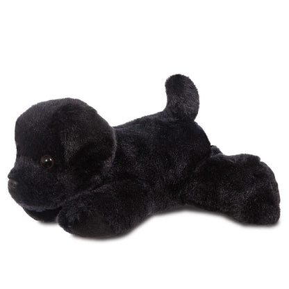 Aurora, 31295, Mini Flopsies Blackie Black Labrador Dog, 8in, Soft Toy, 8"