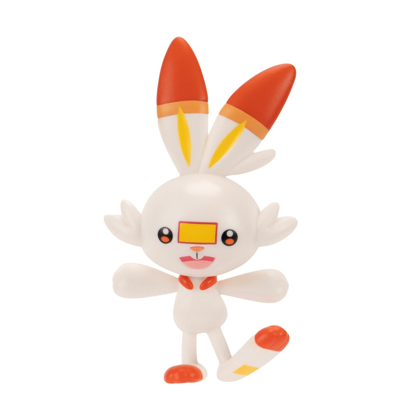 Pokémon Surprise Attack Game featuring 2-inch Larvitar, Scorbunny, Poké Ball, Ultra Ball, and six attack discs.