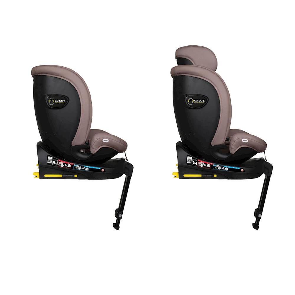 COSATTO Come & Go 2-360° Rotate Car Seat, Birth to 4 Years (0-105cm), Group 0/0+/1 ISOFIX Integrated Base, R129, ERF, Side Impact Protection, 5 Point Plus Anti Escape (Lollop)