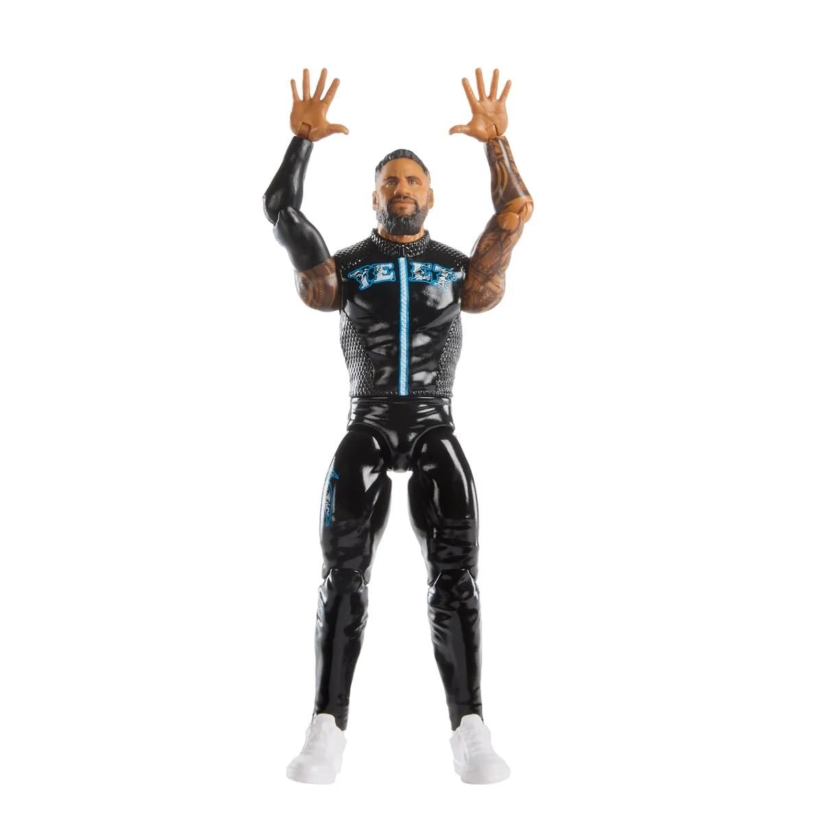 WWE Jey Uso Yeet Attire Mattel Main Event Basic Series Top Picks 2025 Wrestling Action Figure Toy