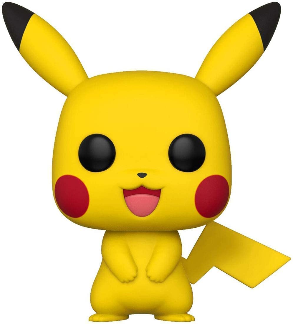 Funko Pop! Pikachu collectible vinyl figure, featuring detailed design for fans of Pokémon and video games.