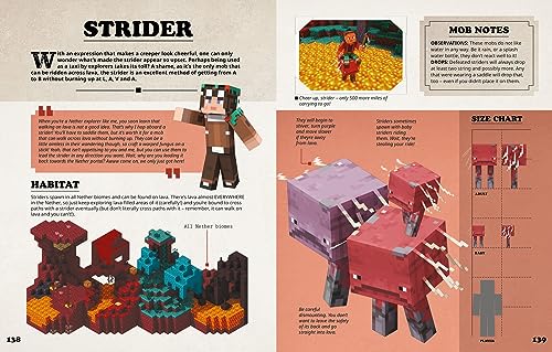 Minecraft Mobspotter’s Encyclopedia: The official guide to explore the best-selling video game of all time. Perfect for kids, teens and gaming fans to explore online worlds.