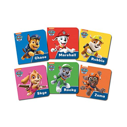 Paw Patrol Pocket Library: Six illustrated story mini board books – the perfect Christmas stocking filler for children aged 1, 2, 3, 4 based on the Nickelodeon TV Series